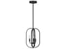 Generation Lighting Loretto 3-Light Midnight Black Chandelier