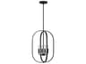 Generation Lighting Loretto 4-Light Midnight Black Chandelier