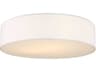 Generation Lighting Larson 2-Light Matte White Round Flush Mount