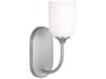 Generation Lighting Emile 1-Light Brushed Steel Wall Sconce