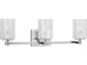 Generation Lighting Parker 3-Light Chrome Vanity Light