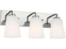 Generation Lighting Miles 3-Light Chrome Nickel Vanity Light