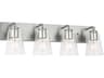 Generation Lighting Miles 4-Light Brushed Nickel Vanity Light