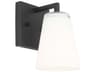 Generation Lighting Upson 1-Light Midnight Black Vanity Light