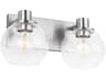 Generation Lighting Rito 2-Light Brushed Nickel Vanity Light