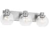 Generation Lighting Rito 3-Light Brushed Nickel Vanity Light