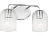 Generation Lighting Eisele 2-Light Brushed Nickel Vanity Light