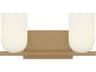 Generation Lighting Neblina 2-Light Satin Brass Vanity Light