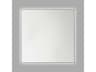 Generation Lighting Cadre Brushed Nickel Square Wall Mirror