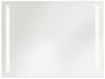 Generation Lighting Lustro Might Bright White Rectangular Wall Mirror