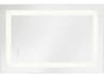 Generation Lighting Mera Might Bright White Rectangular Wall Mirror