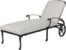 Gensun Michigan Cast Aluminum Outdoor Patio Chaise Lounge - Welded