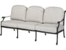 Gensun Michigan Cast Aluminum Outdoor Sofa - Knock Down