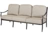 Gensun Edge Aluminum Outdoor Patio Sofa - No Cushion