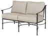 Gensun Morro Bay Cast Aluminum Patio Loveseat - No Cushion