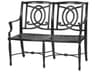 Gensun Bel Air Cast Aluminum Patio Bench