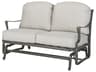 Gensun Bel Air Cast Aluminum Glider Outdoor Loveseat