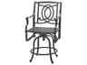 Gensun Bel Air Cast Aluminum Swivel Outdoor Counter Stool