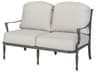 Gensun Bel Air Cast Aluminum Patio Loveseat - No Cushion