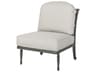 Gensun Bel Air Cast Aluminum Modular Outdoor Patio Lounge Chair - No Cushion