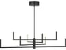 George Kovacs Articular 8-Light Coal Black Chandelier