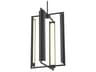 George Kovacs Trizay 1-Light Coal Black Geometric Pendant