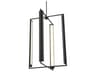 George Kovacs Trizay 1-Light Coal Black Geometric Pendant