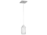 George Kovacs Putnam Place 1-Light Brushed Nickel Glass LED Mini Pendant