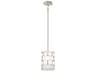 George Kovacs Missing Link 1-Light Polished Nickel Cylinder Mini Pendant