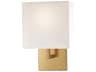 George Kovacs 1-Light Honey Gold White Wall Sconce