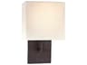 George Kovacs 1-Light Bronze White Wall Sconce