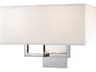 George Kovacs 2-Light Chrome White Wall Sconce