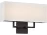 George Kovacs 1-Light Coal Black Glass LED Wall Sconce