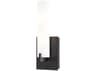 George Kovacs 2-Light Coal Black Glass Wall Sconce