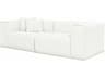 Gus* Modern Nest Morris Bone White Upholstered Sofa