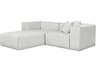 Gus* Modern Nest Gray Upholstered Sectional Sofa