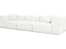 Gus* Modern Nest Morris Bone White Upholstered Sofa