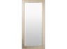 Global Views Manta Brushed Brass Floor Mirror Rectangular