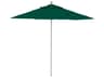 Grosfillex Windmaster Aluminum 7 Foot Push Up Outdoor Umbrella in Fern Green