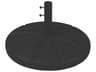 Grosfillex Resin Black Umbrella Base with Filling Cap