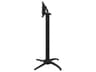 Grosfillex Quattro Aluminum Black Contact Terrace Bar Height Table Base