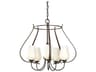 Hubbardton Forge Flora 5-Light Glass Chandelier