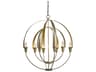 Hubbardton Forge Cirque 8-Light Linear Chandelier