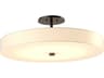 Hubbardton Forge Disq LED Round Semi Flush Mount