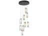 Hubbardton Forge Exos 9-Light Glass Cylinder Pendant