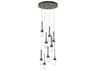 Hubbardton Forge Link 9-Light Glass Pendant