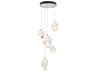 Hubbardton Forge Chrysalis 5-Light Crystal Glass Pendant