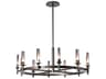 Hubbardton Forge Windsor 12-Light Round Chandelier