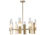 Hubbardton Forge Summit 8-Light Chandelier