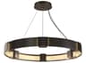 Hubbardton Forge Aura 6-Light Glass Round Pendant